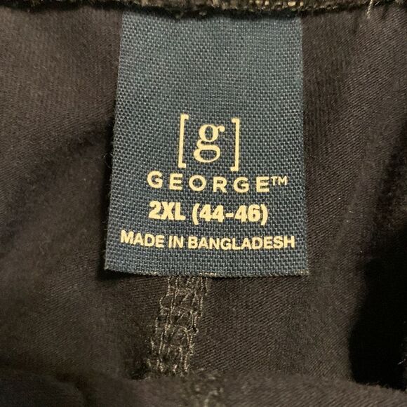 George size 2XL joggers with drawstring waist and front/back pockets.  NWT - Picture 3 of 10